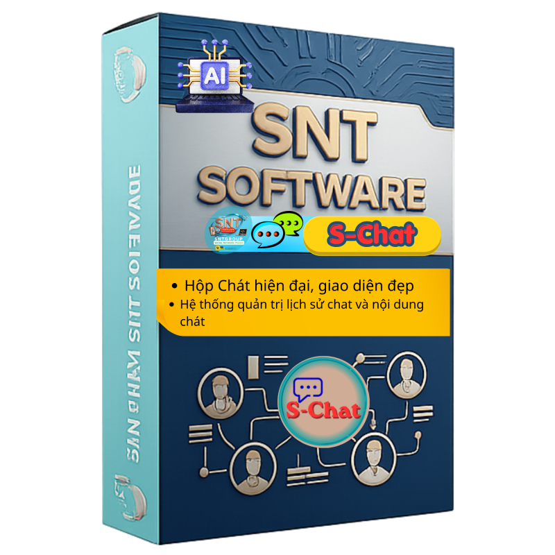 S-Chat Hộp chát liên hệ nhanh với khách hàng qua website và Hệ thống quản trị lịch sử và nội dung chat